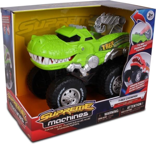 Supreme Machines T-Rex Chomper - Colors May Vary Kit Toy