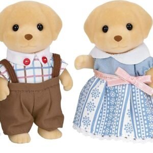 Calico Critters Yellow Labrador Family Kit Toy Fun Kids Pack