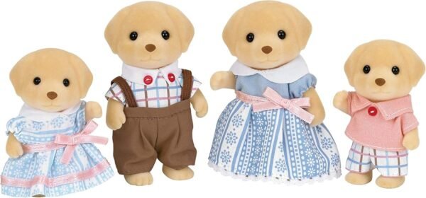 Calico Critters Yellow Labrador Family Kit Toy Fun Kids Pack