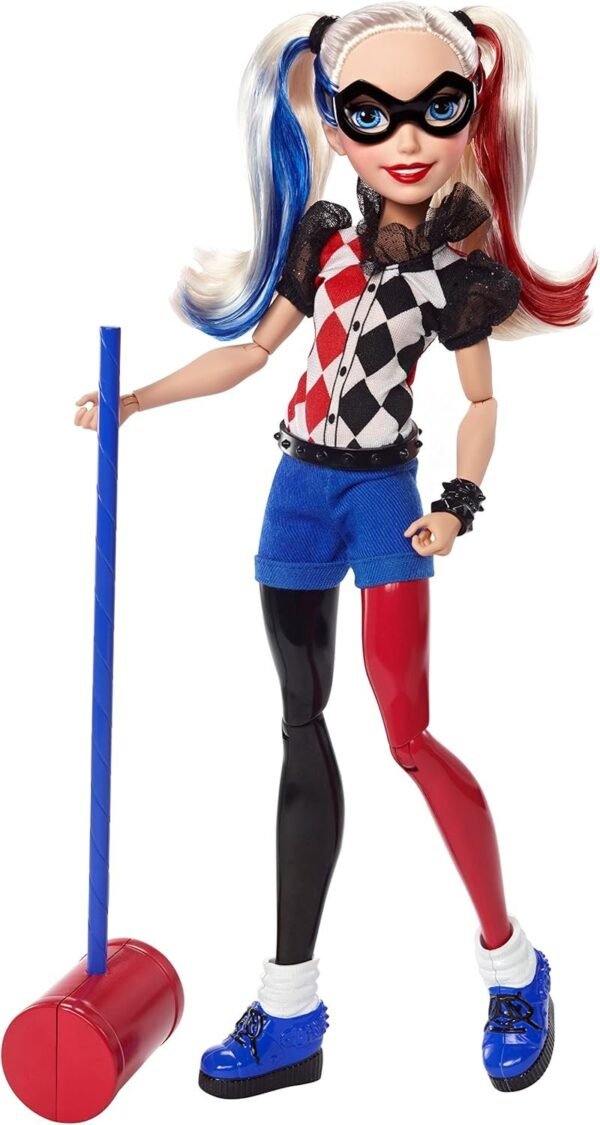 DC Super Hero Girls Harley Quinn 12 Action Doll Kit