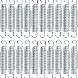 EWONICE 20Pcs Trampoline Springs Set Heavy Duty Galvanized Steel High Tensile Replacement