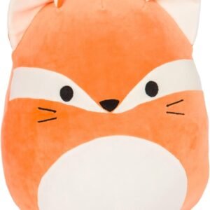 Kellytoy Squishmallow 8 Inch James the Fox Orange Super Soft Plush Toy