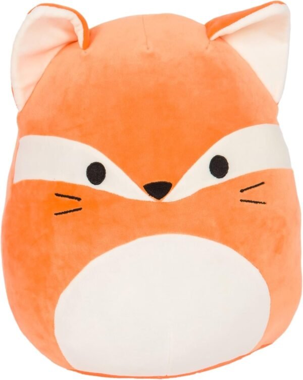 Kellytoy Squishmallow 8 Inch James the Fox Orange Super Soft Plush Toy