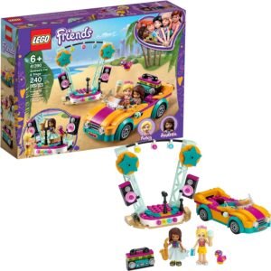 LEGO Friends Andreas Car & Stage Playset 41390 Building Kit, Includes a
