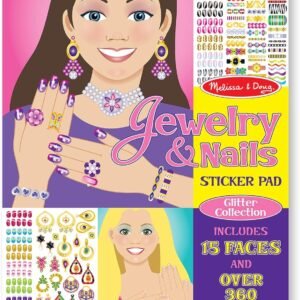 Melissa & Doug Jewelry & Nails Sticker Pad Kit Toy
