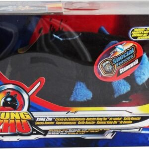Kung Zhu Battle Hamster - Stonewall - Black with Blue Accents