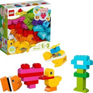 LEGO DUPLO My First Bricks 10848 Colorful Toys Building Kit for Toddler