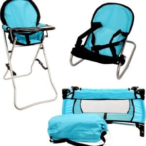 Mommy & Me 3 In 1 Baby Doll Accessories Mega Deluxe Playset
