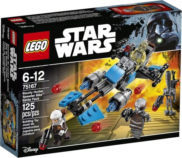 LEGO Star Wars Bounty Hunter Speeder Bike Battle Pack 75167 Building Kit