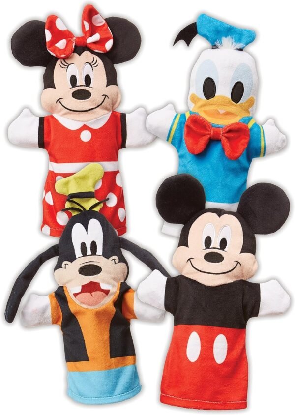 Melissa & Doug Mickey Mouse And Friends Soft And Cuddly Hand Puppets
