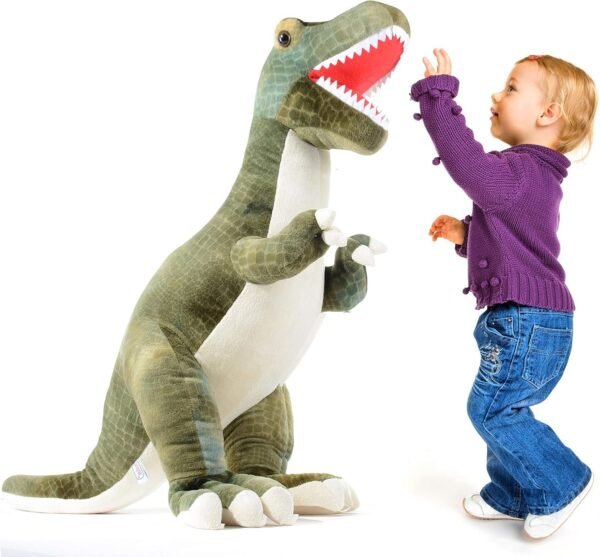 Prextex 24 Giant Plush Dinosaur T-Rex Jumbo Cuddly Soft Dinosaur Toys for