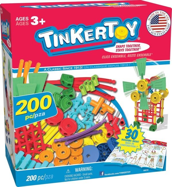 TINKERTOY 30 Model Super Building Set Amazon Exclusive Kit Toy