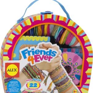 Alex DIY Friends Forever Bracelet Kit Kids Art and Craft Activity