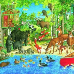 Ravensburger Woodland Friends 200 Piece Jigsaw Puzzle for Kids Every Piece is