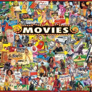 White Mountain Puzzles The Movies - 1000 Piece Jigsaw Puzzle