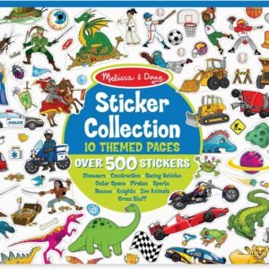 Melissa & Doug Sticker Collection - Blue Kit Toy Fun