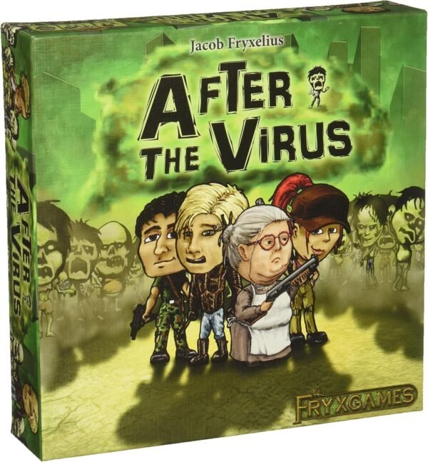 After The Virus Strategy Board Game Kit Toy Fun Kids