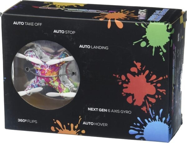Odyssey ODY5000A Wild FX Nano Drone Quadcopter Blazin Colors Kit
