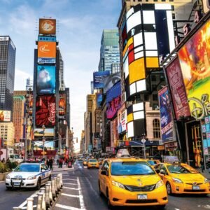 Mini Times Square in New York 1000 Piece Jigsaw Puzzle for Kids