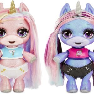 Poopsie Surprise Glitter Unicorn- Pink Or Purple, Multicolor 561149 Kit
