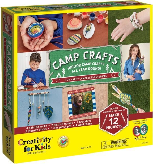Creativity for Kids Camp Crafts - Create 12 Classic Arts and Craft