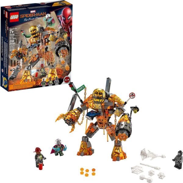 LEGO Marvel Spider-Man Far From Home Molten Man Battle 76128 Building Kit