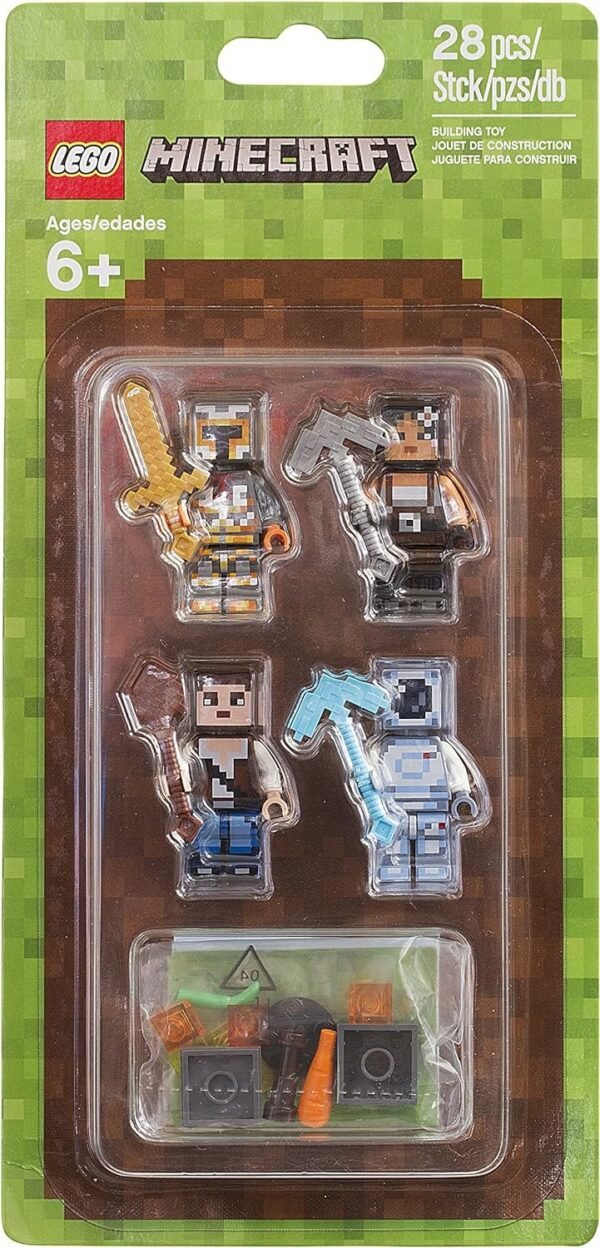 LEGO Minecraft 853610 Mini Figure Pack Kit Toy Fun Kids