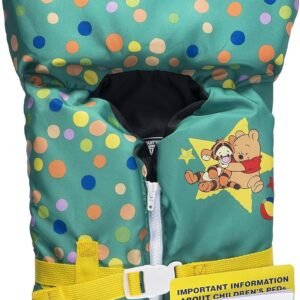 SwimWays Sea Squirts Infant Life Jacket, Disney Baby Winnie The Pooh