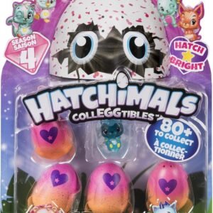 Hatchimals CollEGGtibles 4-Pack + Bonus Season 4 Hatchimals CollEGGtible, Ages 5 &