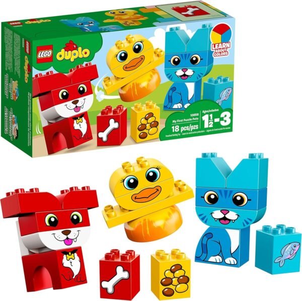 LEGO DUPLO My First Puzzle Pets 10858 Building Blocks 18 Pieces
