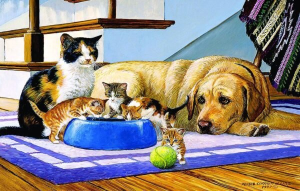 Whats a Dog to Do 100 Piece Jigsaw Puzzle by SunsOut