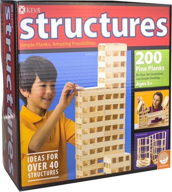 KEVA Structures 200 Plank Set Kit Toy Fun Kids Pack