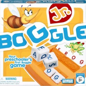 Boggle Junior, Preschool Game, First Boggle Game, Ages 3 and up Amazon