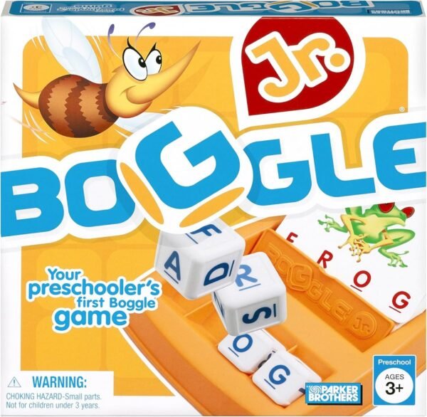 Boggle Junior, Preschool Game, First Boggle Game, Ages 3 and up Amazon