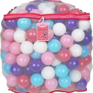 Click N Play Value Pack of 400 Crush Proof Plastic Play Balls,