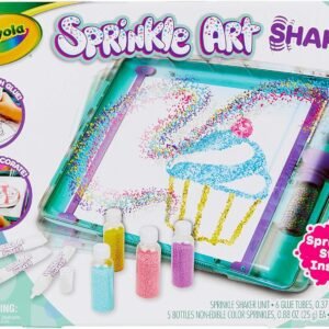 Crayola Sprinkle Art Shaker, Rainbow Arts & Crafts for Girls, at Home