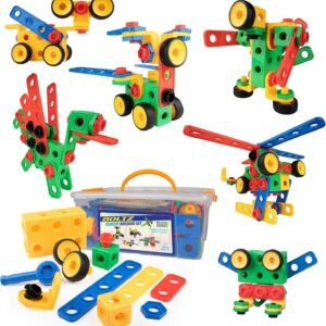 USA Toyz Boltz STEM Building Toys - 101 Pc Construction Set, Educational