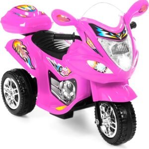 Best Choice Products 6V Kids Battery Powered 3-Wheel Motorcycle Ride On Toy