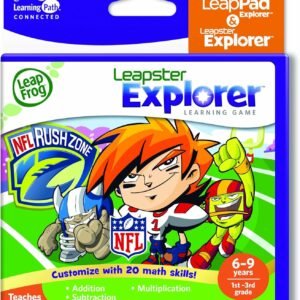 LeapFrog Explorer Learning Game NFLRush Zone works with LeapPad Explorer & Leapster
