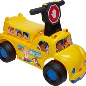Fisher-Price School Bus Push N Scoot Ride-on Kit Toy Fun