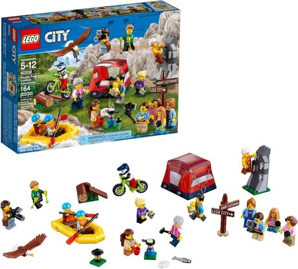 LEGO City People Pack Outdoors Adventures 60202 Building Kit 164 Pieces