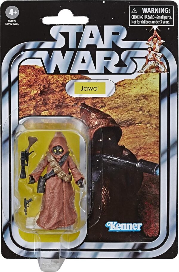 Star Wars The Vintage Collection A New Hope Jawa Toy, 3.75-inch Scale