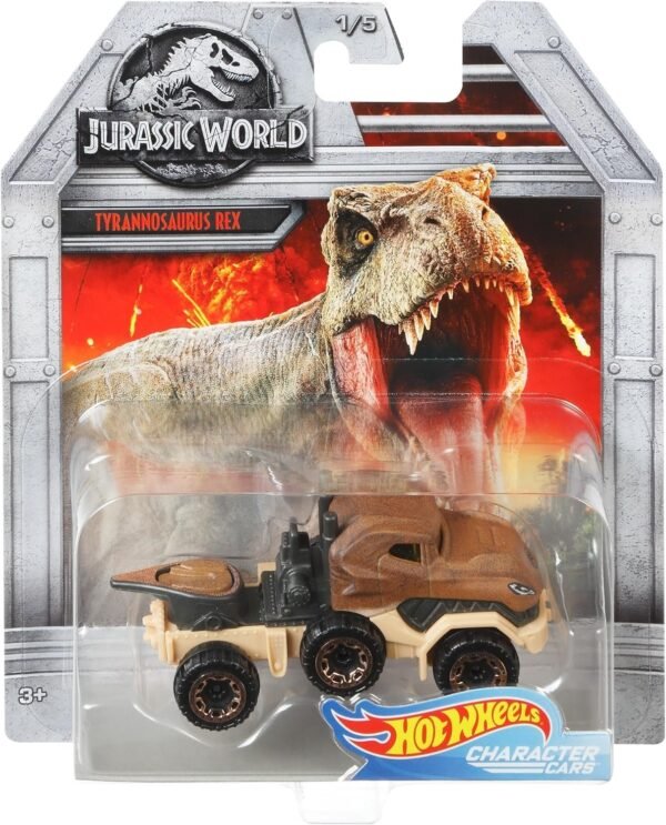 Hot Wheels Jurassic World Tyrannosaurus Rex Vehicle Kit Toy Fun