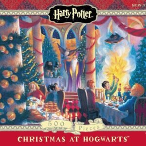 New York Puzzle Company - Harry Potter Christmas at Hogwarts - 500