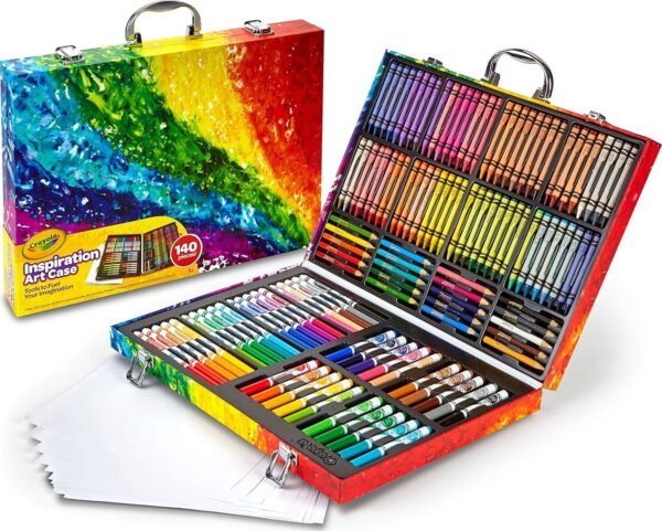 Crayola Inspiration Art Case Coloring Set, Kids Indoor Activities At Home, 140