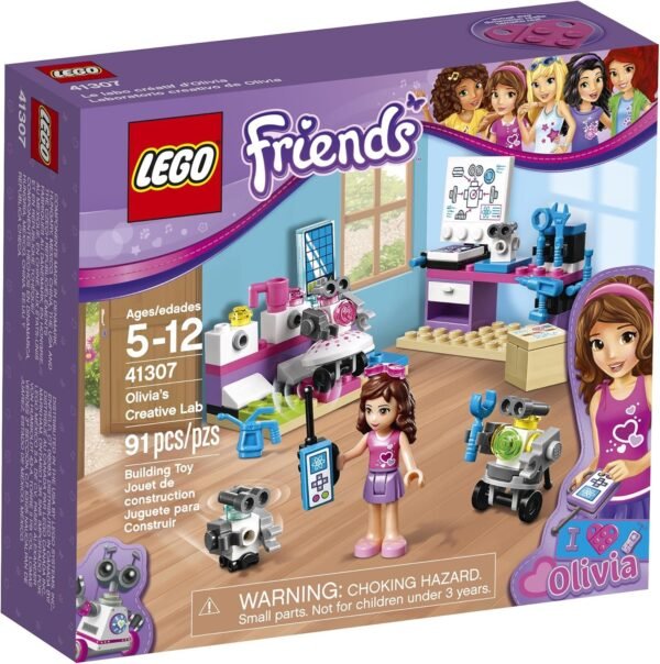 Lego Friends Olivias Creative Lab 41307 Building Kit Toy Fun