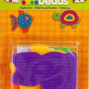 Perler Beads Small Animal Pegboards - 4 Count Kit Toy