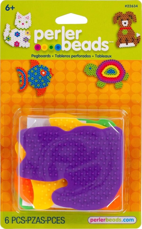 Perler Beads Small Animal Pegboards - 4 Count Kit Toy