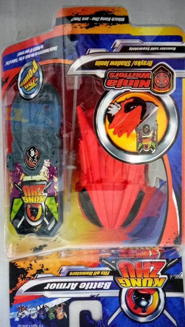 Kung Zhu Pet Ninja Warrior Armor Set Shadow Jonin Hamster NOT Included