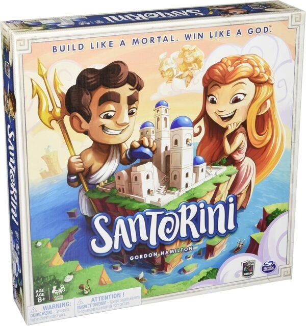 Paw Patrol Santorini Multi Strategy Board Game Kit Toy Fun